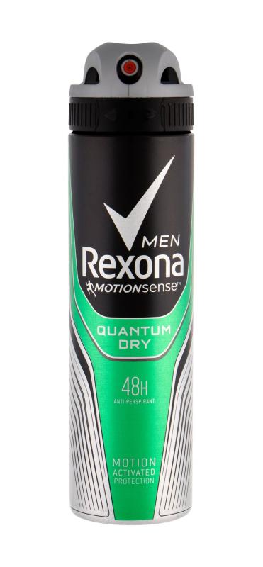 Rexona Men Quantum Dry (M) 150ml, Antiperspirant 48H