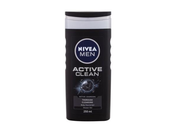 Nivea Men Active Clean (M) 250ml, Sprchovací gél