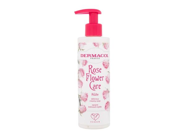 Dermacol Rose Flower Care Creamy Soap (W) 250ml, Tekuté mydlo