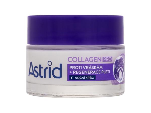 Astrid Collagen PRO Anti-Wrinkle And Regenerating Night Cream (W) 50ml, Nočný pleťový krém