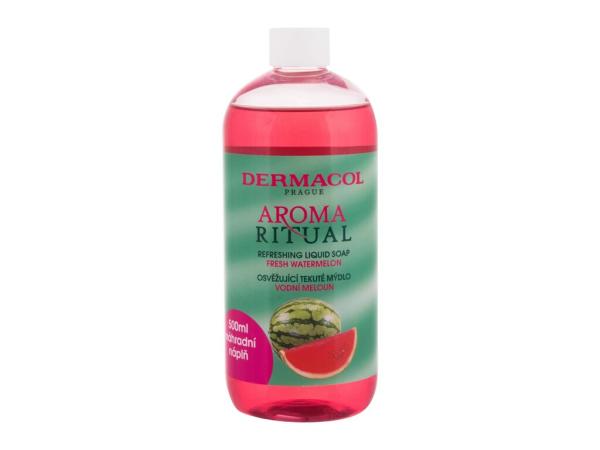 Dermacol Aroma Ritual Fresh Watermelon (W) 500ml, Tekuté mydlo Náplň