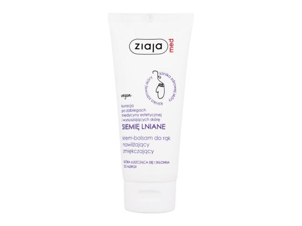 Ziaja Med Linseed Hand Cream-Balm (W) 100ml, Krém na ruky