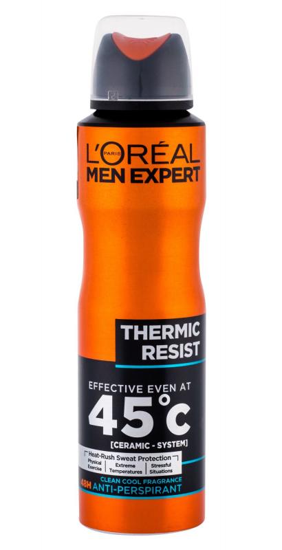 L'Oréal Paris Men Expert Thermic Resist (M) 150ml, Antiperspirant 45°C