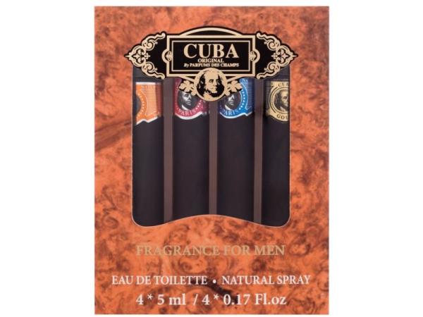 Cuba Set Miniatures (M) 4 x 5ml, Toaletná voda