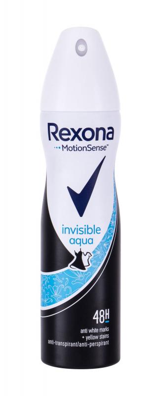 Rexona MotionSense Invisible Aqua (W) 150ml, Antiperspirant 48h