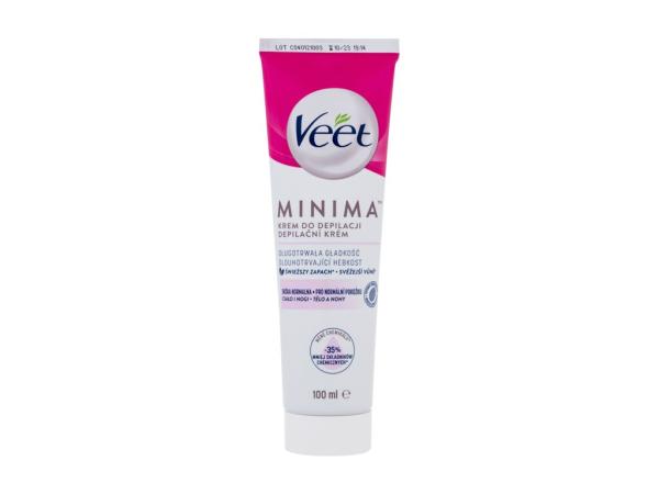 Veet Minima Hair Removal Cream Normal Skin (W) 100ml, Depilačný prípravok
