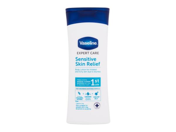 Vaseline Intensive Care Sensitive Skin Relief (U) 400ml, Telové mlieko