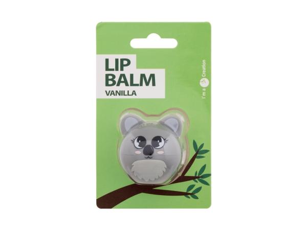 2K Cute Animals Lip Balm (W) 6g, Balzam na pery Vanilla