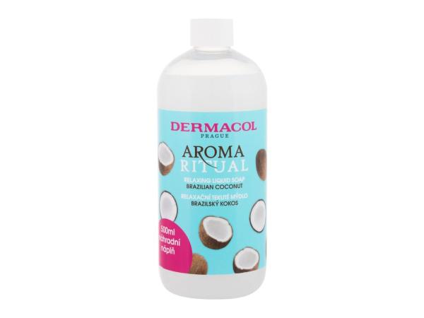 Dermacol Aroma Ritual Brazilian Coconut (W) 500ml, Tekuté mydlo Náplň