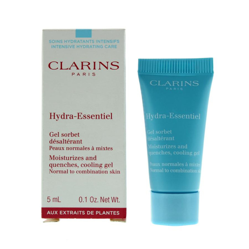 Clarins Hydra Essentiel Cooling Gel Normal to Combination skin 5ml, Hydratačný gél
