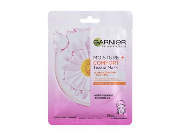 Garnier Skin Naturals Moisture + Comfort (W) 1ks, Pleťová maska