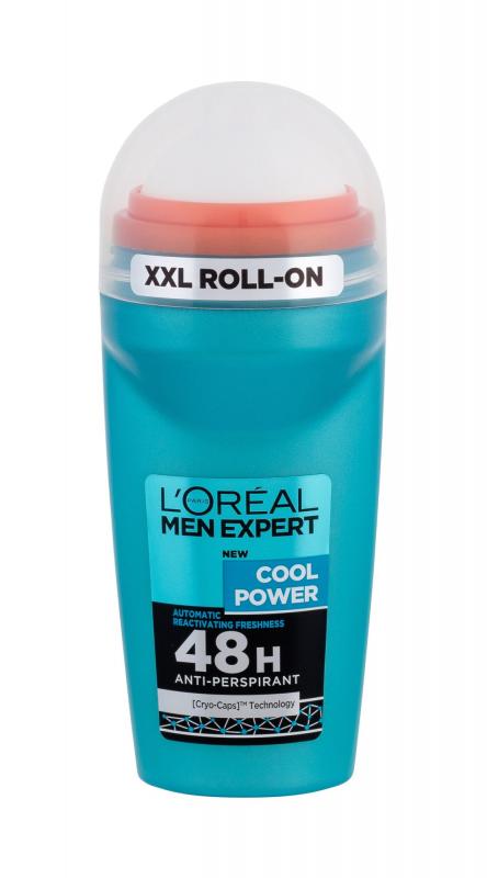 L'Oréal Paris Men Expert Cool Power (M) 50ml, Antiperspirant 48H