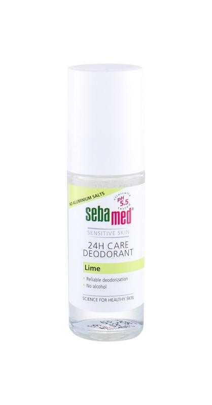 SebaMed Sensitive Skin 24H Care (W) 50ml, Dezodorant Lime