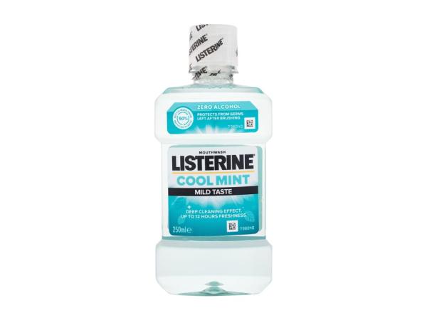 Listerine Cool Mint Mild Taste Mouthwash (U) 250ml, Ústna voda