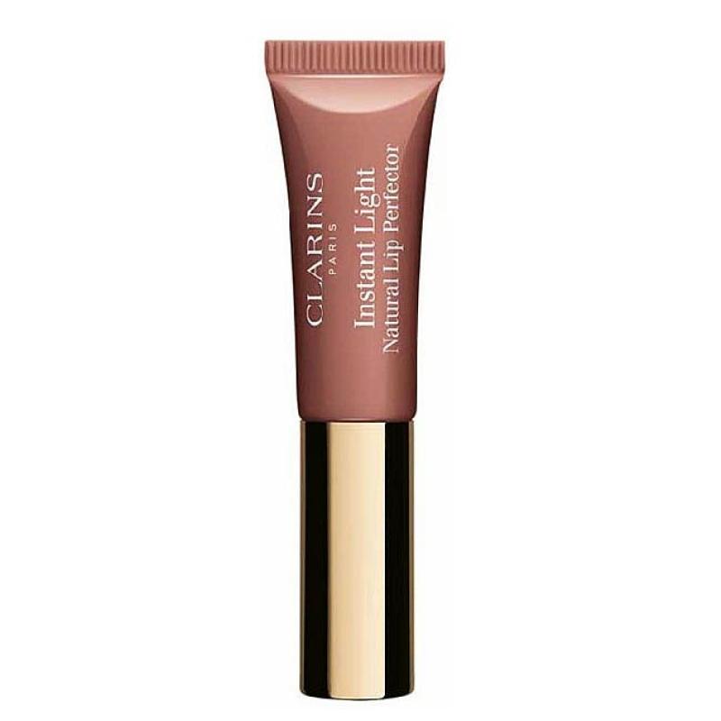 Clarins Instant Light Natural Lip Perfector 03 Rosewood 5ml, Gél na pery