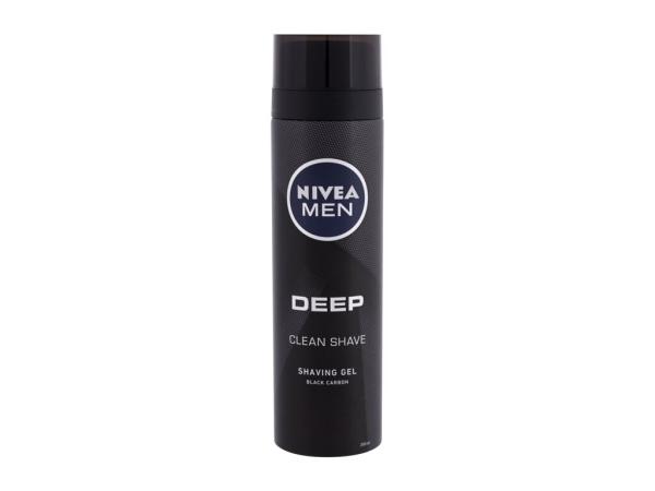 Nivea Men Deep Clean (M) 200ml, Gél na holenie