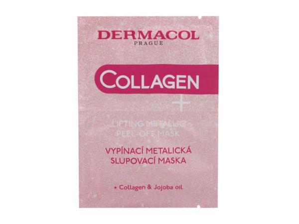 Dermacol Collagen+ Lifting Metallic Peel-Off (W) 15ml, Pleťová maska