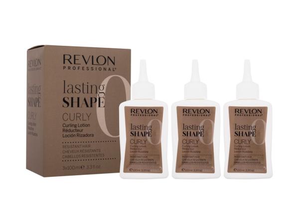 Revlon Professional Lasting Shape Curly Curling Lotion (W) 3x100ml, Pre podporu vĺn Resistant Hair 0