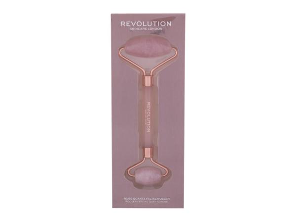 Revolution Skincare Roller Rose Quartz Facial Roller (W) 1ks, Masážny valček a kameň