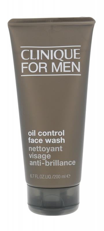 Clinique For Men Oil Control Face Wash (M) 200ml, Čistiaci gél