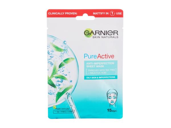 Garnier Pure Active Anti-Imperfection (U) 1ks, Pleťová maska