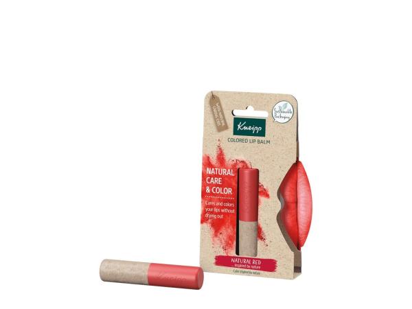 Kneipp Natural Care & Color Natural Red (W) 3,5g, Balzam na pery