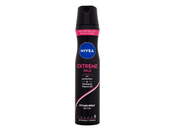 Nivea Extreme Hold Styling Spray (W) 250ml, Lak na vlasy