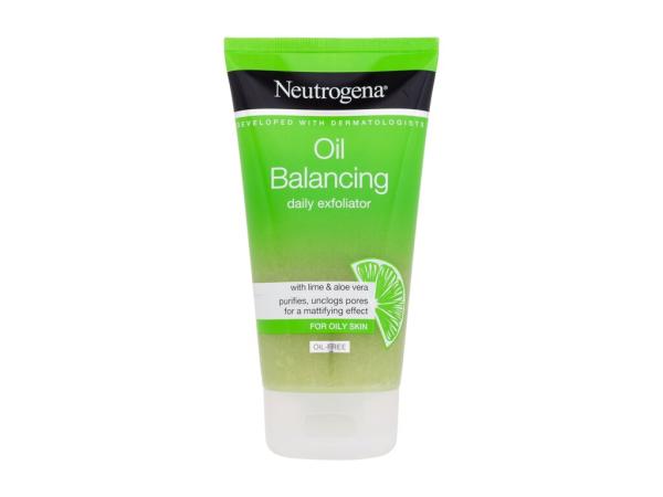 Neutrogena Oil Balancing Face Scrub (U) 150ml, Peeling