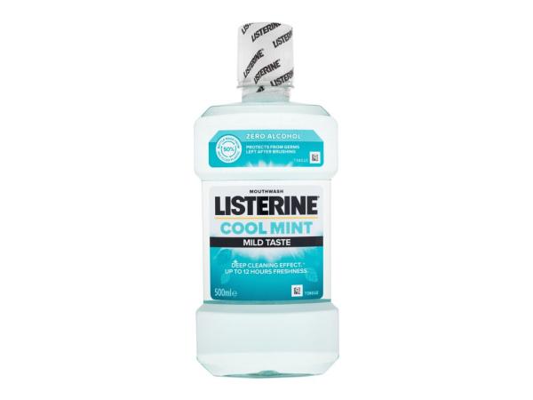 Listerine Cool Mint Mild Taste Mouthwash (U) 500ml, Ústna voda