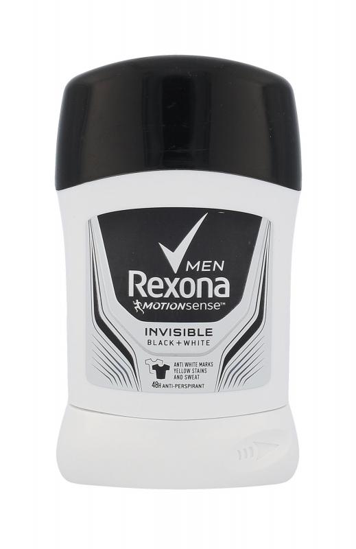 Rexona Men Invisible Black + White (M) 50ml, Antiperspirant