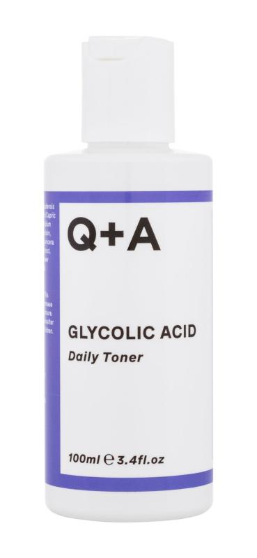 Q+A Glycolic Acid Daily Toner (W) 100ml, Pleťová voda a sprej