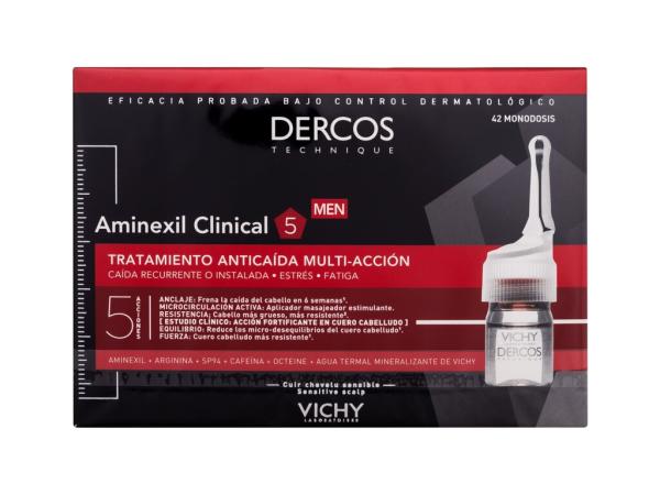 Vichy Dercos Aminexil Clinical 5 (M) 42x6ml, Prípravok proti padaniu vlasov