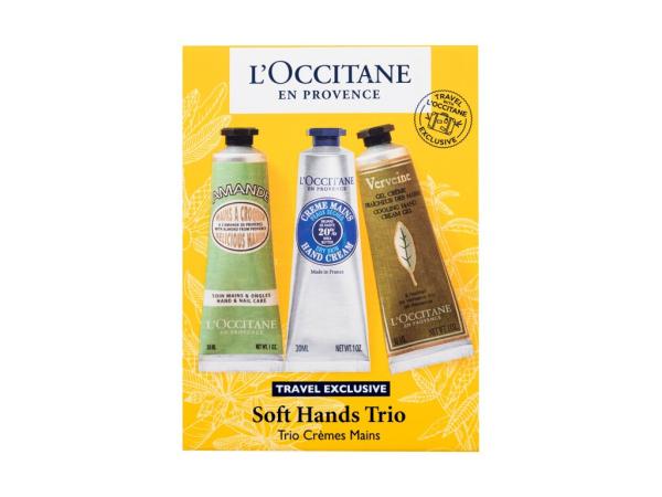 L'Occitane Soft Hands Trio (W) 30ml, Krém na ruky