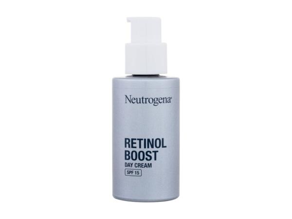 Neutrogena Retinol Boost Day Cream (U) 50ml, Denný pleťový krém SPF15