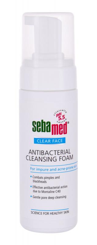 SebaMed Clear Face Antibacterial (W) 150ml, Čistiaca pena