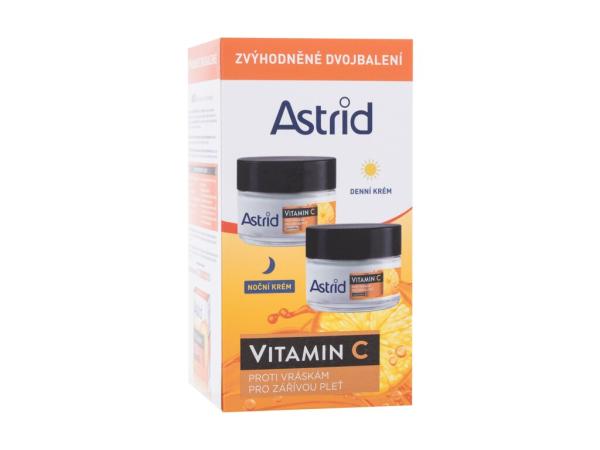 Astrid Vitamin C Duo Set (W) 50ml, Denný pleťový krém