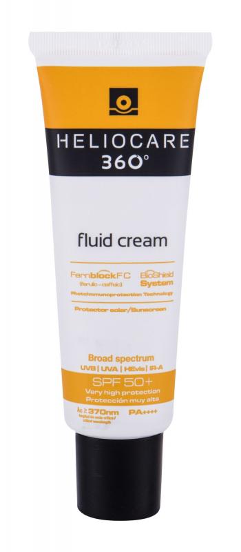 Heliocare 360 Fluid Cream (U) 50ml, Opaľovací prípravok na tvár SPF50+