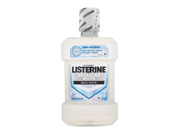 Listerine Advanced White Mild Taste Mouthwash (U) 1000ml, Ústna voda