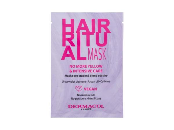 Dermacol Hair Ritual No More Yellow Mask (W) 15ml, Maska na vlasy