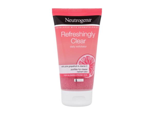 Neutrogena Refreshingly Clear Daily Exfoliator (U) 150ml, Peeling