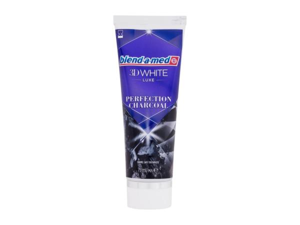 Blend-a-med 3D White Luxe Perfection Charcoal (U) 75ml, Zubná pasta