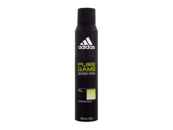 Adidas Pure Game Deo Body Spray 48H (M) 200ml, Dezodorant