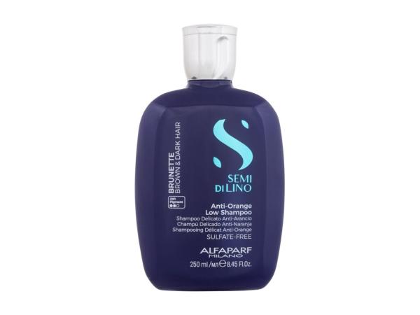 ALFAPARF MILANO Semi Di Lino Anti-Orange Low Shampoo (W) 250ml, Šampón