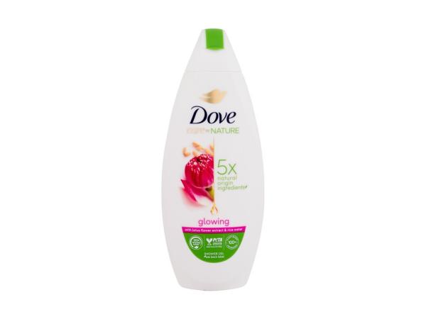 Dove Care By Nature Glowing Shower Gel (W) 225ml, Sprchovací gél