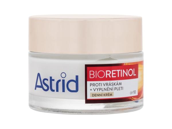 Astrid Bioretinol Day Cream (W) 50ml, Denný pleťový krém SPF10