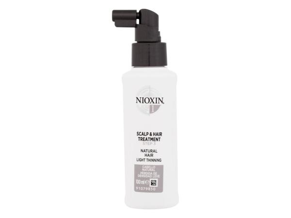 Nioxin System 1 Scalp & Hair Treatment (W) 100ml, Objem vlasov