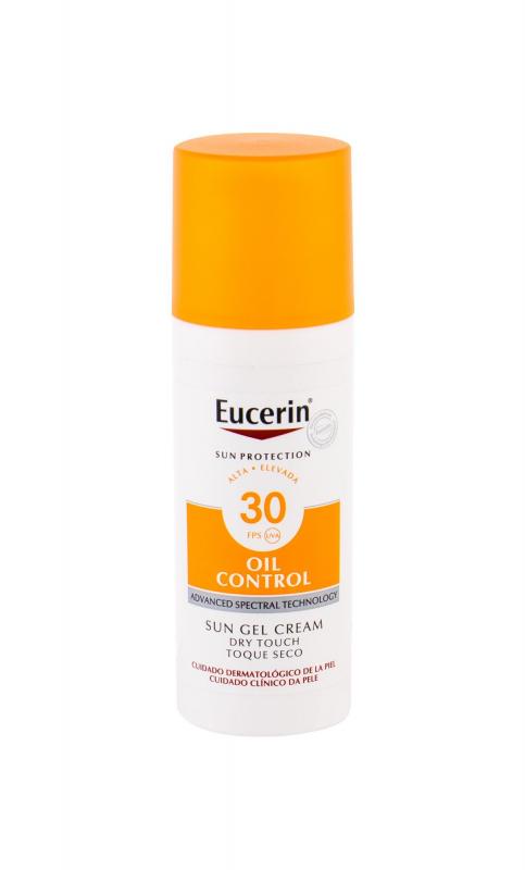Eucerin Sun Oil Control Sun Gel Dry Touch (U) 50ml, Opaľovací prípravok na tvár SPF30