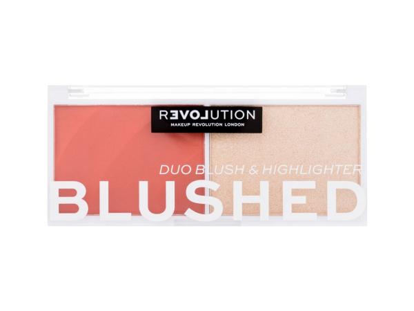 Revolution Relove Colour Play Blushed Duo Blush & Highlighter Daydream (W) 5,8g, Kontúrovacia paletky