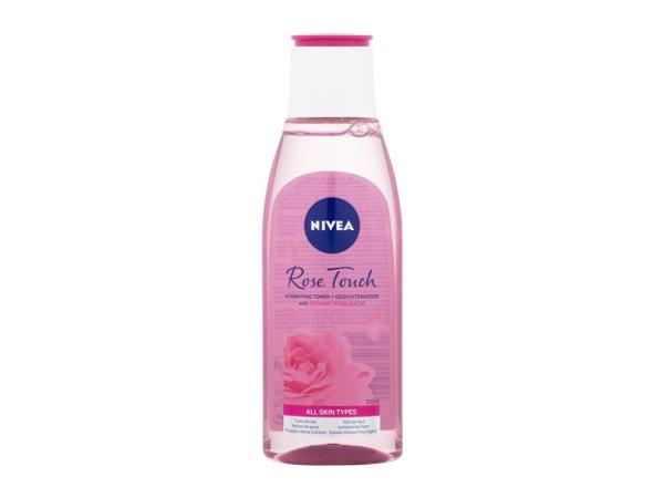 Nivea Rose Touch Hydrating Toner (W) 200ml, Pleťová voda a sprej