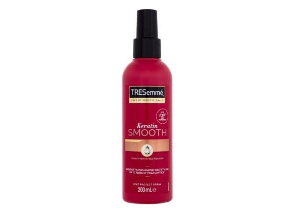 TRESemmé Keratin Smooth Heat Protect Spray (W) 200ml, Pre tepelnú úpravu vlasov